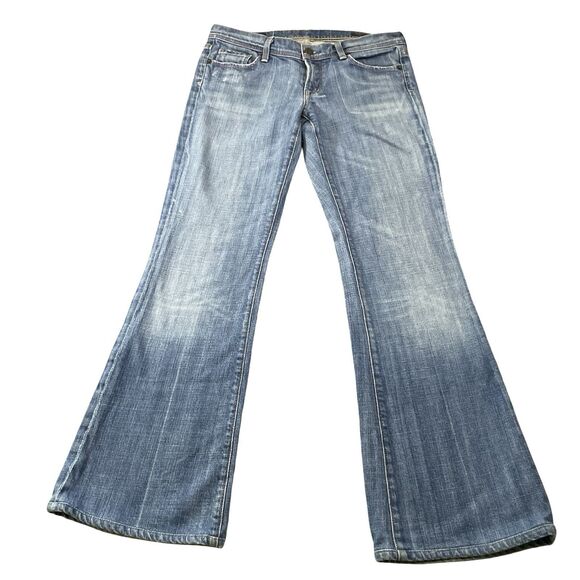 Citizen of Humanity Jeans Women's 28 Light Wash Y2K Low Rise Flair COH Stretch - Picture 3 of 15